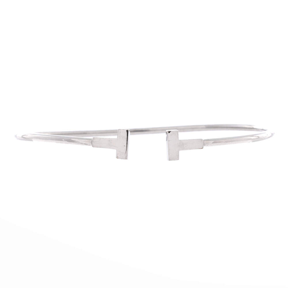 Tiffany & Co. Narrow T Wire Bracelet